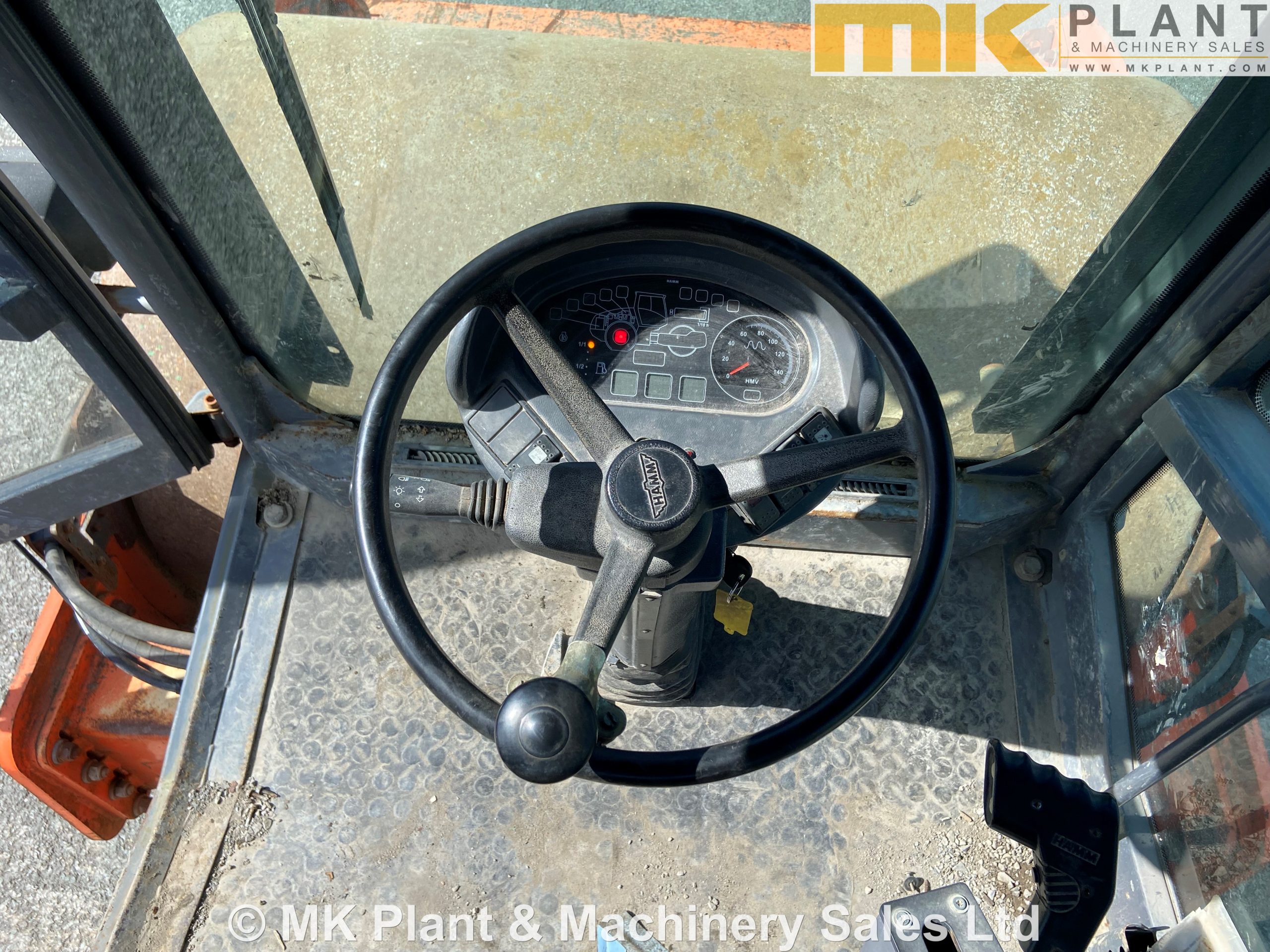 '04 Hamm 3412 Single Drum Roller / Soil Compactor MK Plant